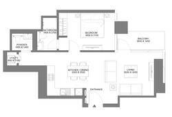 [Translate to ru:] 1 bedroom apartment